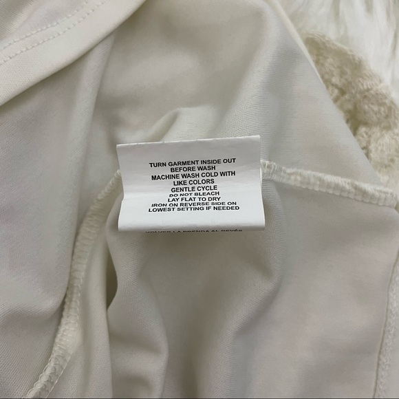 Hint of Mint Boho Mini Dress Pink with White Lace Size Small - Picture 6 of 7